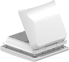 Fiamma Oblò Vent 28 F Bianco Interno Bianco Neutro con Zanzariera per Bagno Camper Van