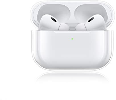 GuiGui DaMoWang Kompatibel mit AirPods Pro 2/1 Generation hülle, Transparent TPU Case,Weiches Silikon Schutzhülle