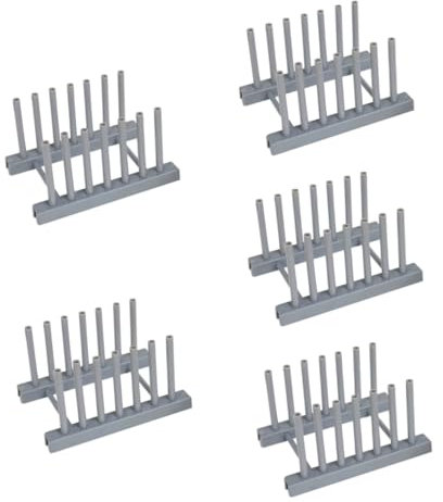 Alipis 5 Pièces Support De Rangement Pour Assiettes Tiroirs Coulissants Organisateur De Rangement De Cuisine Tiroirs De Rangement Support De Rangement De Cuisine Support De Séchage De