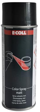 E-COLL Lot de 6 bombes de peinture Gris anthracite mat 400 ml