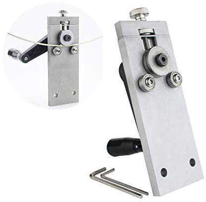 Guyker Guitar Fretwire Bender - Fret Wire Bending and Straightening Luthier Tool for Guitar & Bass Radian Adjusters, Repair & Maintenance