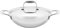 Vinod Platinum Triply Stainless Steel Kadai with Lid, 26cm, 3.2Ltr