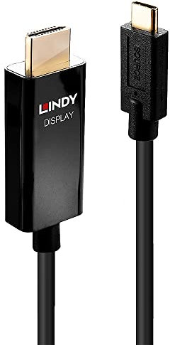 LINDY 2m USB Type C to HDMI 4K60 Adapter Cable with HDR
