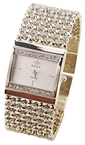 Armbanduhr Damen Uhren Schmuck Quarzuhr Analog Edelstahlarmband Muttertagsgeschenk Geburtstagsgeschenk Mode Frauen Mädchen Damen Edelstahl Quarzuhr Strass Kristall Analog Armbanduhr