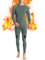 Runhit Thermounterwäsche Herren Winter Funktionsunterwäsche Thermounterhose Herren Unterhosen Lang Funktionswäsche Skiunterwäsche Thermo Unterwäsche Männer Extra Warm L