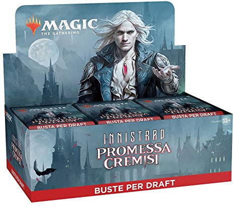 Magic: The Gathering Innistrad: Promesa Cremisi - Draft Booster Display de 36 Sobres (ITA)