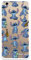 iPhone 6 Plus Case - 6S Plus Official Lilo & Stitch Stitch Pattern Transparent to Protect Your Mobile Phone Case Flexible Silicone iPhone with Official Licensed Disney