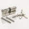 High Security TS007 1 Star Euro Cylinder Lock, British Standard, Insurance Approved Barrel Lock and Key Sets. Supplied with 3 Keys. UPVC Door Locks. (32mm x 50mm (82mm Total))