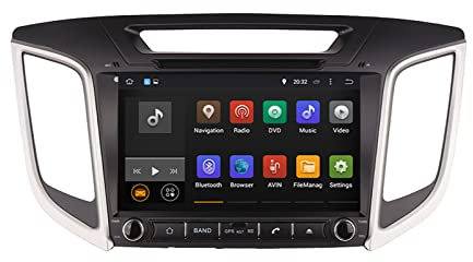 Android Auto Navi Navigation 9 Größe für Hyundai Ix25 Creta 2014-2016 Car Radio Bluetooth WiFi USB Lenkrad Control Player (Color : Android 10PX30 2-32)