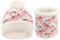 QKURT Kinder Winter Beanie Snood Set, Kinder Strickmütze mit Einhorn-Muster Halswärmer mit dickem Fleece Kleinkind Winter-Accessoires Sets geeignet für 2-6 Jahre alt