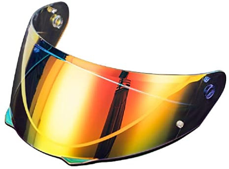 Verbessertes Motorradhelm Visier FüR Windschutzscheibe Ersatz Motorradhelm Schild Passend FüR Hjc C70 Hjc P11 Langlebiges Schutzvisier Einfach Zu Installierendes Helmvisier Klares Und