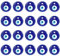 UTMACH 20 Stück 3cm Nazar Boncuk Anhänger Nazar Boncugu Deko Blaues Auge Deko Evil Eye Glas für Glücksbringer Schmuckherstellung