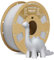 OVERTURE Easy PLA 1.75mm 3D Drucker Filament, 1kg Pappspule (2.2lbs), Maßgenauigkeit +/-0.03mm, Passen die meisten FDM Drucker (Easy Rock White)