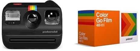 Polaroid Go Generation 2 Black & Pellicola Istantanea Colore per Go - x48 Film Pack