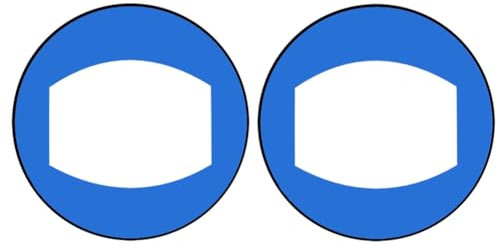 Begchy Blaues Kajak-Segel, PVC, Paddelboard, Segel, Kajak, Downwind-Segel, Paddelboard, geformtes Segel