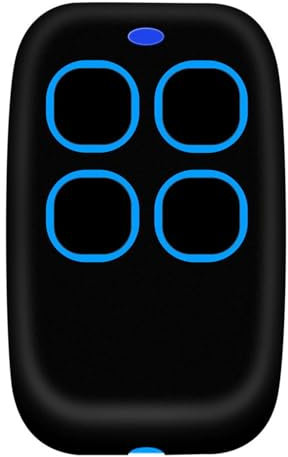 Okaywork Mando garaje universal - Telecomando Universali 4 in 1, transmisor de mano, Mando cochera universal programable telecomando Rolling Code universale multifrequenza da 280 a 868mhz, .(Blue)