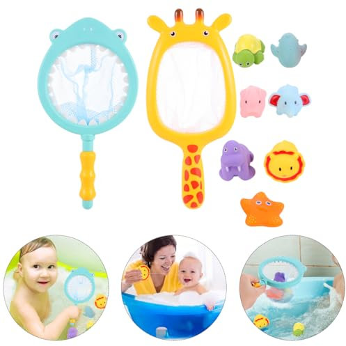 JOINPAYA Badespielzeug Mit Tiermotiv Zum Drücken Und Schwimmen – 2 Sets Kinderfreundliches Badespielzeug Mit Sprühfunktion Badespaß Für Die Hand- Und Augenkoordination