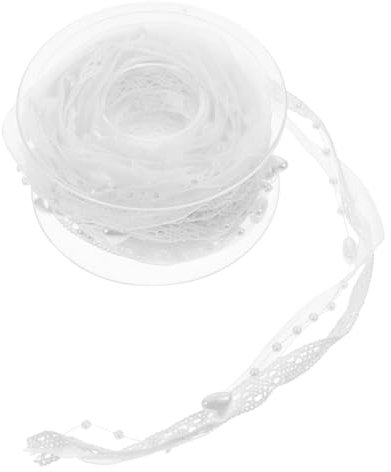 LALAFINA 1 Rollbänder Spitze Vintage Häkeln Haken Nähen Bastelkindstoff Stoff Dekorative Trimmspitzen Stoffverkleidung Zum Nähen Häkeln Nähen Spitze DIY Kopfschmuck
