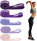 Fitense Resistance Bands, Widerstandsbänder Set 5 Stück, Widerstandsband Fitnessbänder mit Türanker, Fitnessband Trainingsbänder für Yoga, Pilates, Training, Physiotherapie,Klimmzughilfe,Krafttraining