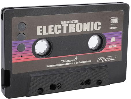 Kassette Bluetooth -Adapter für Auto, Auto -Audioempfänger Universal Bluetooth Audio Cassette Receiver Tape Player, Kassettenklebeband Zum Aux -Adapter, für Fahrzeug, Handy, Handy