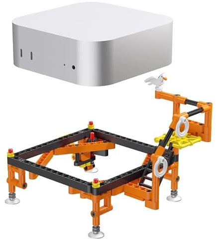 Soporte de escritorio compatible con Mac mini M4/M4 Pro, soporte para Apple 2024 Mac mini M4/M4 Pro, soporte para Mac mini M4/M4 Pro, accesorios de soporte para ordenador Smart Home TV, accesorio para