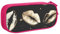 IguaTu Gold Lips Trousse à crayons grande capacité – Organiseur de papeterie double couche pour l'école, le bureau, les voyages, rose, Taille unique, Trousse de beauté