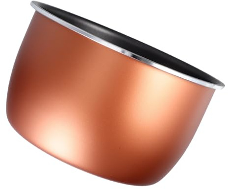 ANDRESLAD Aluminum Alloy Non-stick Cooking Pot Liner High-temperature Resistant Electric Pressure Cooker Inner Pot Replacement Fit for Rice Cooker Brands