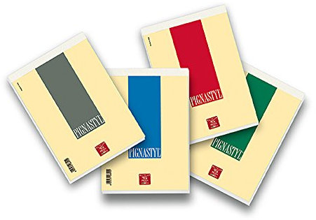 Pigna 0213747BI Blocco A5 con Punto Metallico, 70 Fogli, conf. 10 pezzi