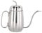 Backbayia Stainless Steel Swan Neck Teapot Coffee Kettle Outdoor Coffee Pot silver