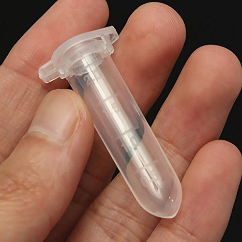 EsportsMJJ 100pcs 2mL polypropylène PP tubes de centrifugation