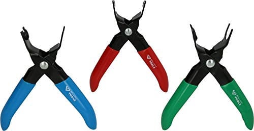 BRILLIANT TOOLS BT531000 Kraftstoffleitung-Entriegelungszangen-Satz, 3-tlg [Powered by KS TOOLS]