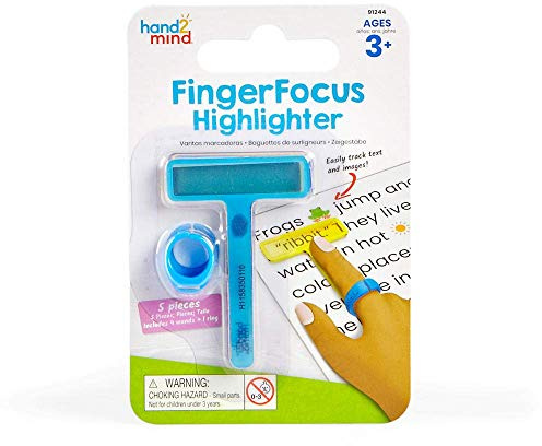 Learning Resources Marcador de Dedo FingerFocus, Pack Individual