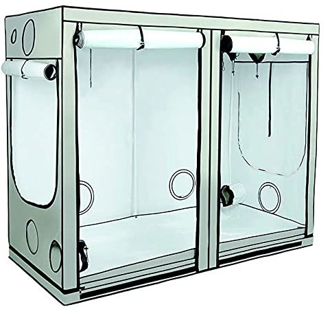 Weedness HOMEbox Ambient - 240x120x200 cm Zuchtzelt Growschrank Growzelt Zuchtbox Gewächszelt Homebox Lichtdicht