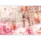 murando - Papier peint panoramique nature 450x315 cm - Revêtement mural décoration pour chambre salon - Design moderne - Rouge rose marron beige - Fleurs arbres paysage nature b-C-0820-a-a