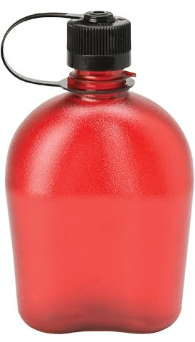 Nalgene Cantimplora Oasis 1L Sustain Rojo Herramientas eléctricas, Unisex, Rosso, 946 ml