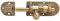 Antico Rame Chiusura Fibbia Heavy Duty, Vintage Ottone Chiavistello Antico Porta Finestra Chiusura Fibbia Serratura a Scorrimento Raccordi