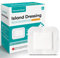 General Medi Sterile Island Dressing Bordered Gauze – 50 Count (10x10cm) Gauze Pads, Wound Care Pad with Adhesive Border - Sterile, Soft & Highly Absorbent Medical Grade Dressing Pad