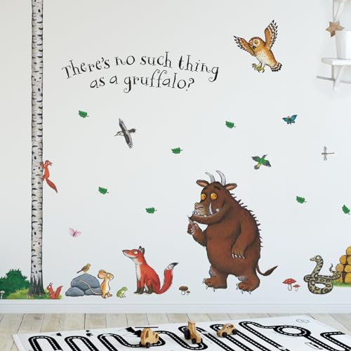 Stickerscape Gruffalo Wall Stickers (Trees + Characters) | Child's Bedroom Wall Decor | Easy to Apply, Cleanly Removable