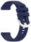 Sport Armbänder Kompatible mit Pebble Time Steel Armband für Damen Herren,Weiche Silikon Band Ersatz Armband für Pebble Time Steel Ersatzarmband, Dunkelblau
