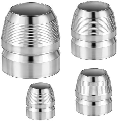 ElevateTech 20PCS Safety Round Handle Wedges Axe Hand Wedges Hammer Handle Concial Handle Metal Wedges Mauls Handle Wedge Kit for Axe Claw Hammer Sledge (0.31/0.39/0.47/0.55 Inch)