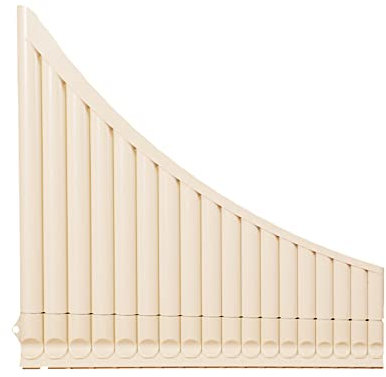 18 -Ton -Panpipe -Flöte ABS Harz Pfanne Flöte mit Abnehmbarem Mundstück Leicht Tragbar mit Tragetasche für Anfänger