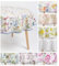 laro Ø 160 cm Premium Line Sommerblumen Bunt Hell Tischdecke rund - PVC Kunststoff - Wasserdicht & abwischbar, Muster:Blumenwiese Bunt Hell, Größe: Rund 160cm