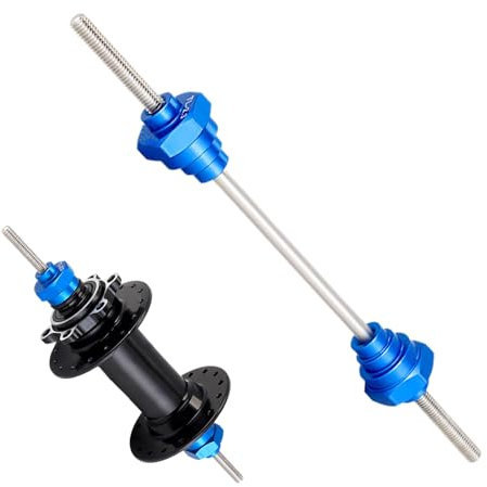 Fahrrad Steckachse Adapter - Fahrrad Zentrierständer Bike Thru | ,Fahrrad-Werkstattständer Für Wartung | Achsen Adapter Werkzeug Für Freilauf Fahrrad | Mountainbike, Rennrad