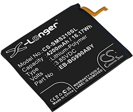 LLdkhjf Batteria di ricambio per Samsung Galaxy S21 Fan Edition 5G, Galaxy S21 FE 5G, SM-G990B, SM-G990B/DS, SM-G990E, SM-G990U, SM-G990U1, SM-G990W, numero di parte: EB-BG990ABY, 4200 mAh