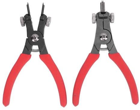 2-teiliges Schnappzangen-Set, Inal Exal Cir-Zangen-Set, fester Griff für die meisten Fahrzeuge, starkes Metall