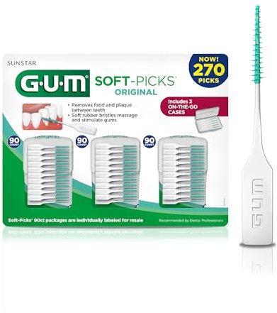 GUM Pezzo originale, 3 casi pratici, 270 Soft Picks