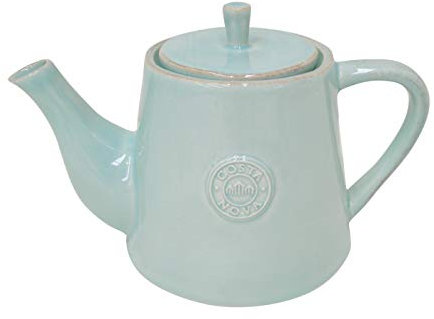 Costa Nova, Nova collection, Vaisselle en grès, Théière, turquoise, 1.08 L