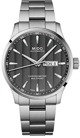 Mido Herrenuhr Analog Automatik mit Edelstahlarmband M038.431.11.061.00