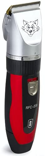 DALING Leise und leistungsstarke Tierhaarschneidemaschine Schermaschine für Hunde und Katzen - Schnurlos und wiederaufladbar