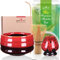 Goodwei Matcha Kit Thé Matcha BIO Japonais avec Fouet Bambou, Bol de Cérémonie en Céramique et support à fouet | Coffret cadeau (Yogan)